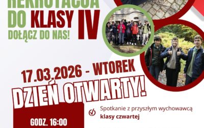 Rekrutacja do klasy IV – Dzień Otwarty
