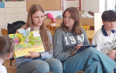 Wizyta klasy 8 w Katolickim Przedszkolu