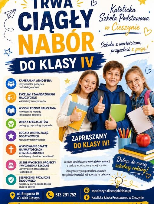 Nabór do klasy IV