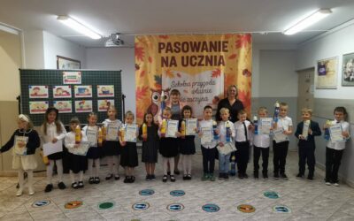 Pasowanie pierwszoklasistów
